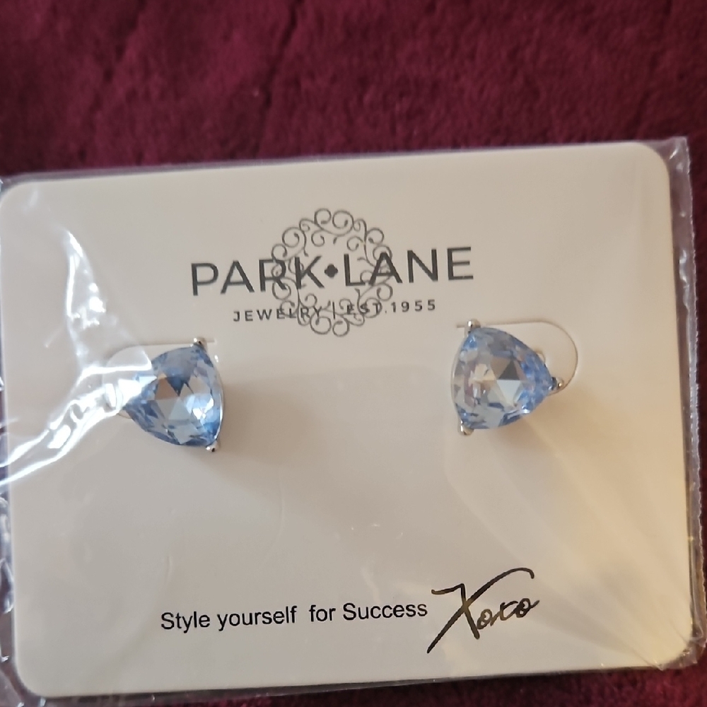 Park Lane Light Blue Gemstone Earrings